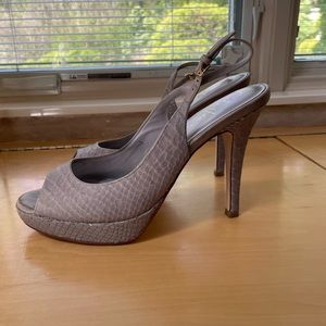 Cole Haan Peep Toe heels